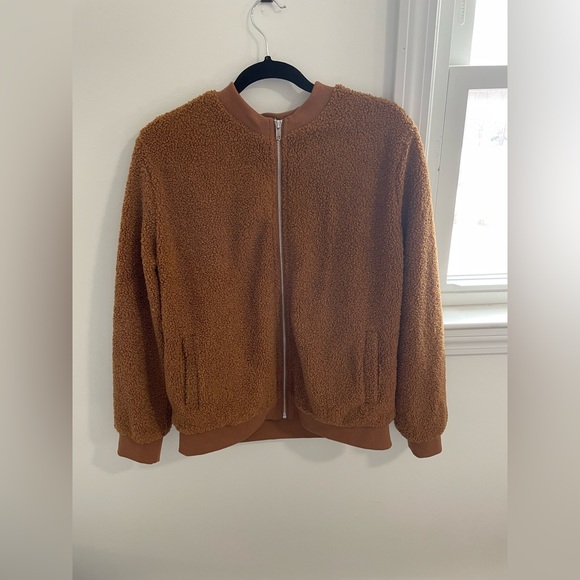 Jackets & Blazers - Brown Teddy Jacket